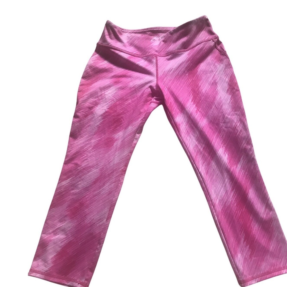 Kirkland Signature Girls Pink Tie-Dye Leggings‎ – Size 10